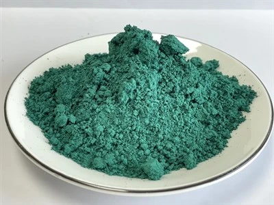 Spinel w kolorze kobaltowo-chromitowym (pigment zielony 26) do drukowania na szkle